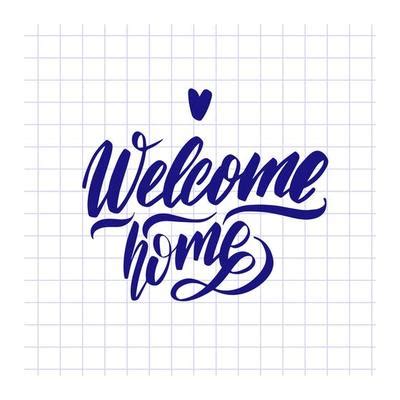 Welcome Home Vector Art, Icons, and Graphics for Free Download