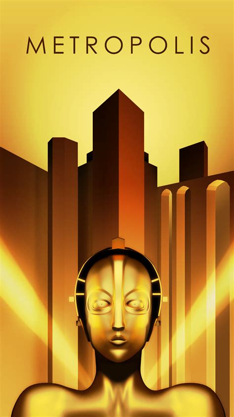 Metropolis Poster | Art deco posters, Art deco illustration, Poster art