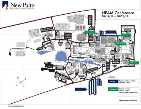 New Paltz Campus Map - Map Of The World