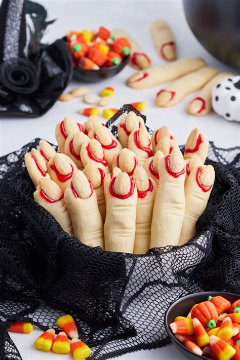 Halloween Finger Cookie Recipe