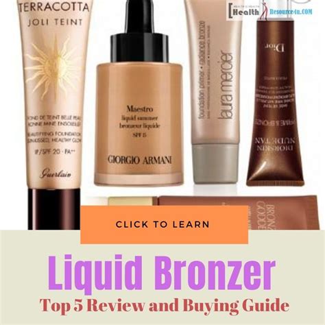 Best Liquid Bronzer For Face-Top 5 Review And Buying Guide