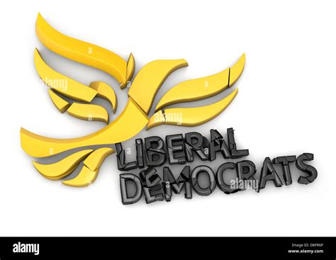 Crumbling liberal democrats logo falling hi-res stock photography and ...