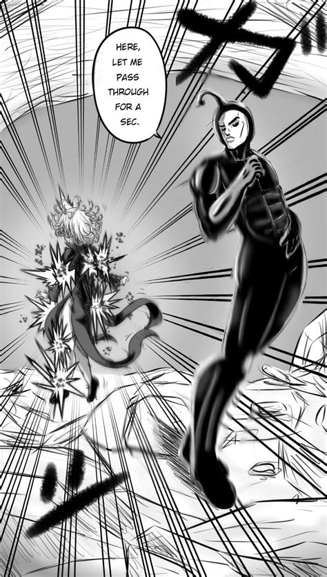 One Punch Man Saitama Vs Tatsumaki Manga Chapter - Manga