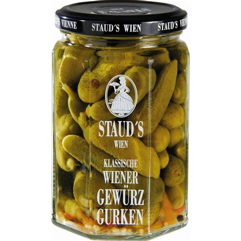 STAUD‘S Sweet & Sour Seasoned Pickles, 580 ml - Piccantino Online Shop International