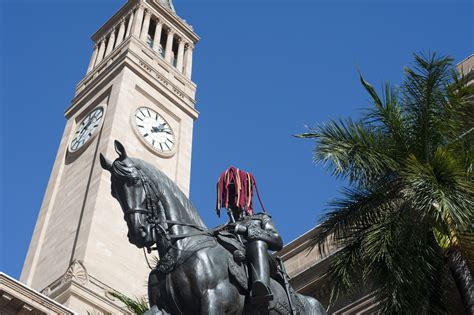 Photo of Brisbane City Hall clock tower | Free australian stock images