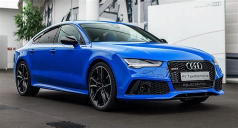 Exclusive Audi RS7 Comes In Porsche's Voodoo Blue Color | Carscoops ...