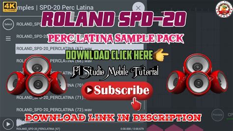 Roland Spd 20 Perc Latina Sample Pack || Dj Sample Pack Download File || Fl Studio Mobile ...