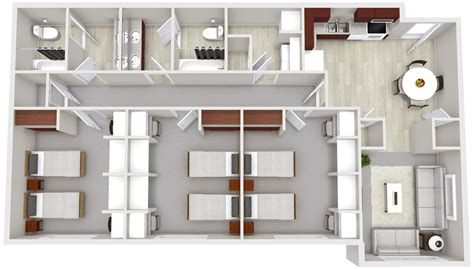 Our Floor Plans | BYUI Housing | University View Rexburg