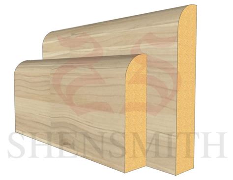 Bullnose Ash Skirting Board - SkirtingBoards.com®