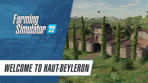 Haut-Beyleron: French Map for FS22 Preview