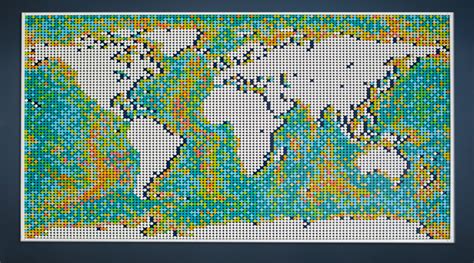 LEGO Art 31203 World Map review and photos - Brick Fanatics