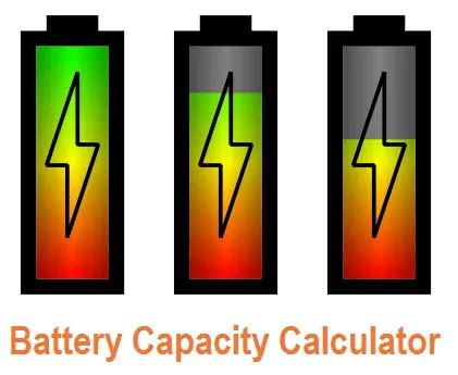 Battery Capacity Calculator - Battery Capacity Rating Calculation