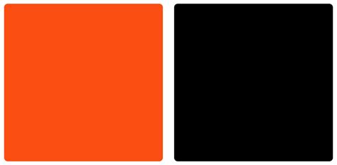 Cincinnati Bengals Color Codes Hex, RGB, and CMYK - Team Color Codes