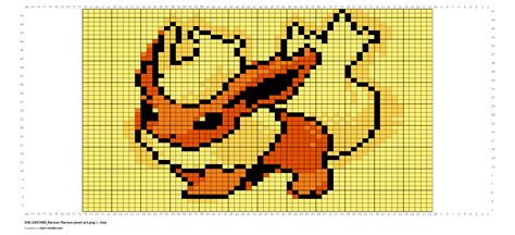 240-2407400_flareon-flareon-pixel-art.png by toia | Chart Minder