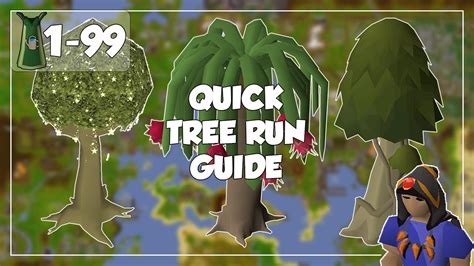 Quick Tree Run Guide - 1-99 Farming - Old School Runescape/OSRS - YouTube