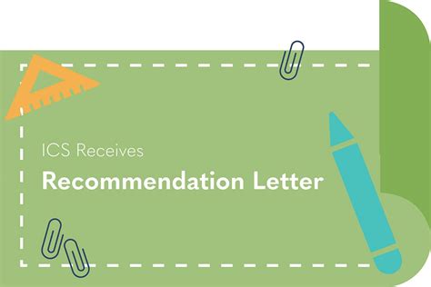ICS Receives Recommendation Letter - ICS