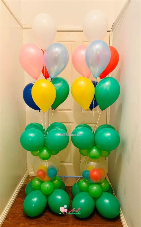 2 Bunch Of Helium Balloon With Different Color - A&E BalloonArt