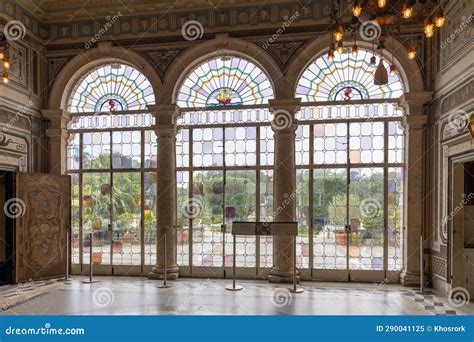 Interior of Villa Vizcaya Museum, Italian Architecture Room. Editorial Image - Image of museum ...