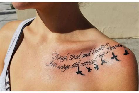 30 cute quote tattoo design ideas | Cute tattoos quotes, Tattoo quotes, Inspirational tattoos