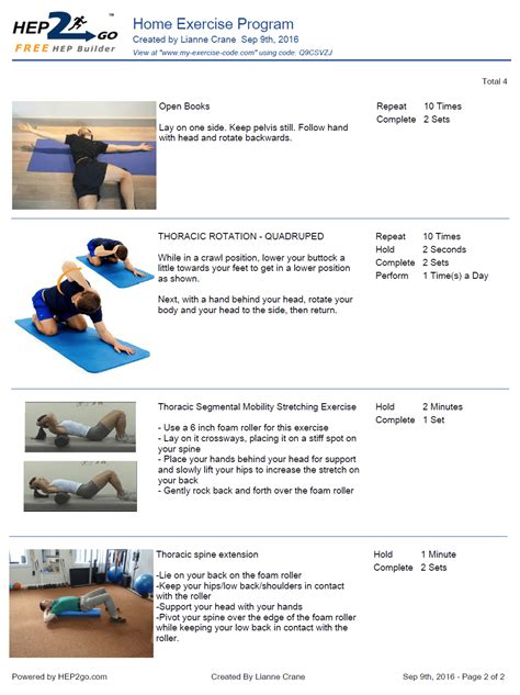 thorasic-exercises - Oahu Spine & Rehab