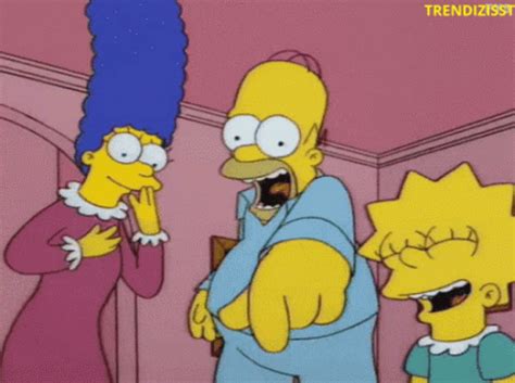 Point And Laugh Gif Simpsons