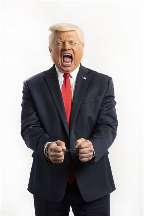 Exclusive: First Photos of Handcuffed Donald Trump (Impersonator) - LAmag