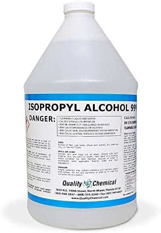 Amazon.com: Amazon Basics 99% Isopropyl Alcohol First Aid For Technical Use,16 Fluid Ounces, 1 ...