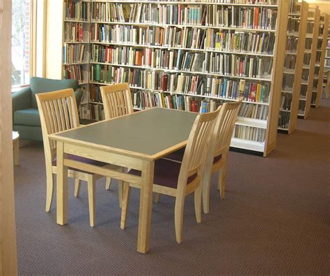 Shop Library Furniture - Eustis Chair Custom Hardwood Library Chairs