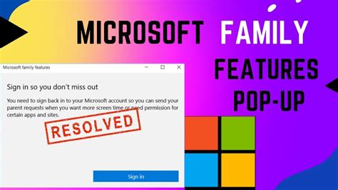 How to Turn Off the Microsoft Family Features Pop-Up on Windows 10 | Apna Nana - YouTube