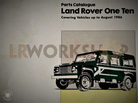 Land Rover Defender 90 Parts Catalogue - Infoupdate.org