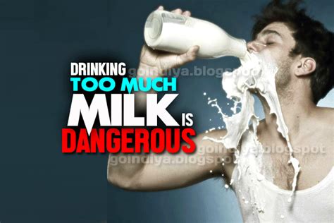 Drinking too much milk could kill you! Health Dangers of Drinking Milk in Overdose - Natural ...