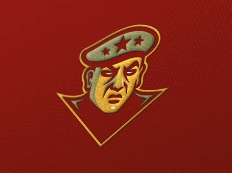 NEW JERSEY GENERALS LOGO on Pantone Canvas Gallery