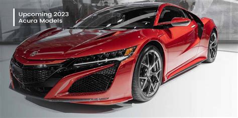 Know About All New 2023 Acura Cars!