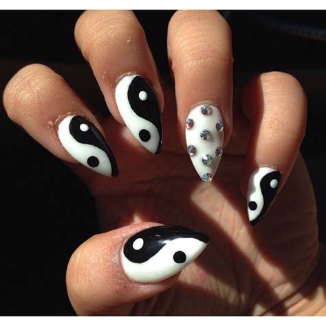 The 21 Best Ideas for Ying Yang Nail Art Designs – Home, Family, Style and Art Ideas