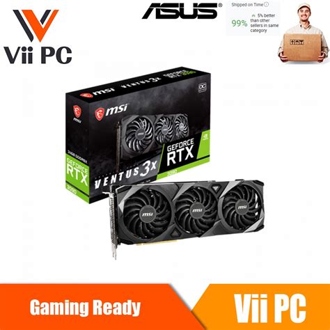 MSI RTX 3090 VENTUS 3X 24G OC GRAPHICS CARDS GeForce RTX 30 Series ...