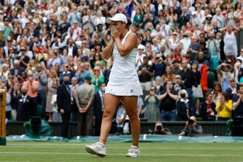 Ash Barty wins first Wimbledon title in three-set thriller over ...