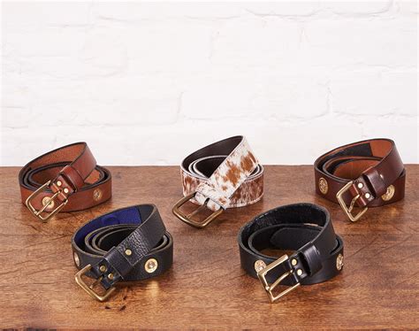 Leather and hide Belts | Game Fare