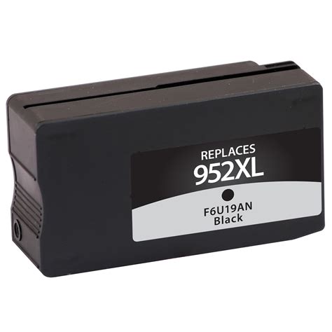 HP 952XL Black Ink Cartridge - HP Remanufactured (Black)