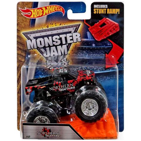 Hot Wheels Monster Jam 25 Northern Nightmare Diecast Car [Stunt Ramp] - Walmart.com - Walmart.com