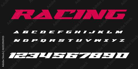 Racing lettering vector graphic apparel clothing prints eps svg png ...