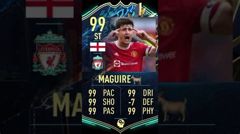 Harry Maguire's leaked fifa 23 card😂😂 #football #meme #maguire - YouTube