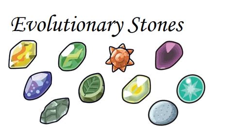 Pokemon Let's Go Evolution Items - Fire Stone - Leaf Stone - Thunder...