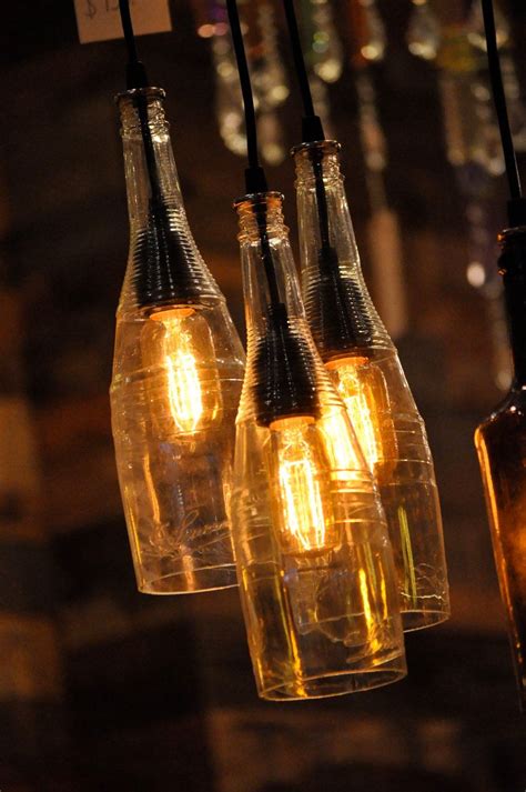 Incredible Hanging Wine Bottle Lights With DIY | Home decorating Ideas