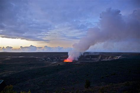 Halemaumau Crater 1 Photograph by Eddie Freeman