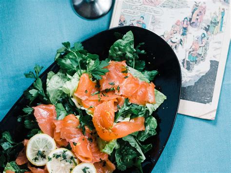 Homemade Lox & Parsley Salad - Let's Taco Bout It Blog