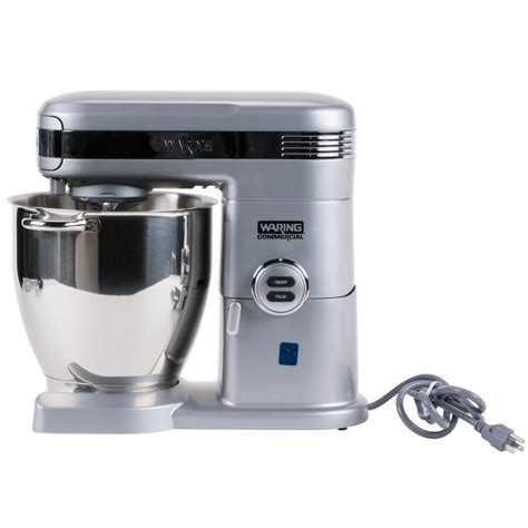 Waring WSM7Q 7 Qt. NSF Commercial Countertop Mixer - 120V, 1 hp