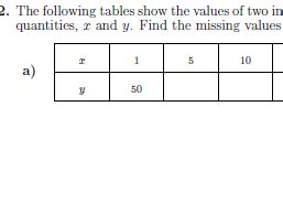 Inverse proportion worksheet no 2 (with solutions) | Teaching Resources