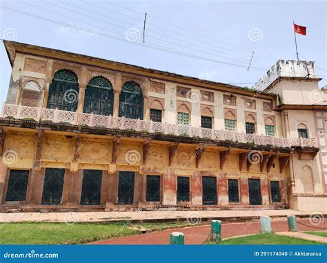 Architecture of Ramnagar Fort on the Banks of the Ganges in Varanasi ...