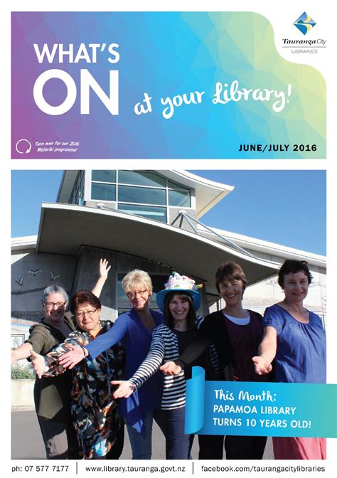 What's ON at your Library! by Tauranga City Libraries - Issuu