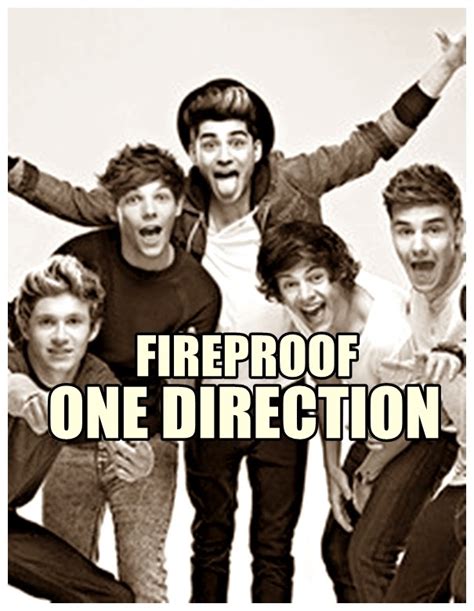 Song Lyrics: "Fireproof" song lyrics - One Direction | Music video (2014)